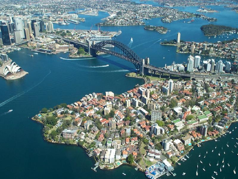 Central Perk Lodge Sydney Bagian luar foto